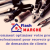 Comment inscrire gratuitement votre entreprise sur Flash Marché